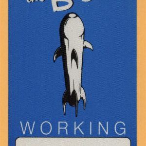 B-52's 2002 Rocket Concert Tour WORKING Backstage Pass