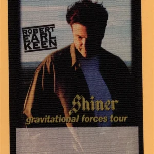 Robert Earl Keen 2002 Gravitational Forces Concert Tour Backstage Pass