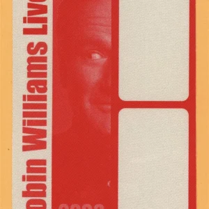 Robin Williams 2002 Live Concert Tour Working Backstage Pass