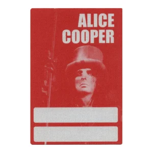 Alice Cooper 1997 Rock N' Roll Carnival Concert Tour Staff Backstage Pass