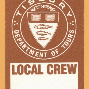 James Taylor 1992 New Moon Shine Concert Tour CREW Backstage Pass