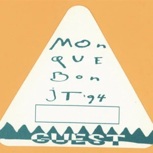 James Taylor 1994 Monque Bon Concert Tour GUEST Backstage Pass