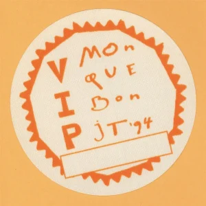 James Taylor 1994 Monque Bon Concert Tour VIP Backstage Pass