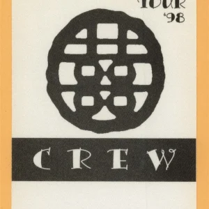 James Taylor 1998 Hourglass Concert Tour CREW Backstage Pass