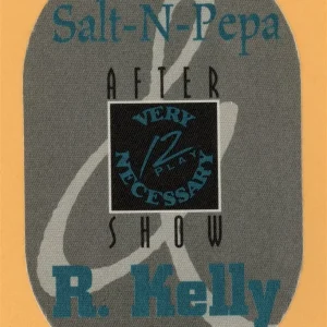 Salt N Pepa 1993 R. Kelly Very Necessary Concert Tour After Show Backstage Pass