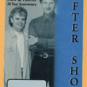 Air Supply 1996 Hits Live Concert Tour After Show Backstage Pass