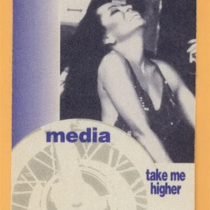 Diana Ross 1995 Take Me Higher Concert Tour MEDIA Backstage Pass