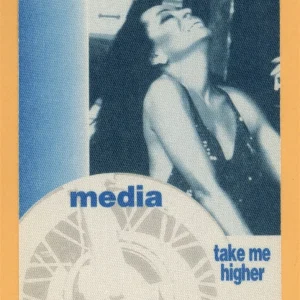 Diana Ross 1995 Take Me Higher Concert Tour MEDIA Backstage Pass