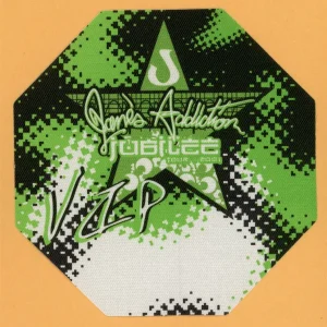 Jane's Addiction 2001 Concert Tour VIP Backstage Pass