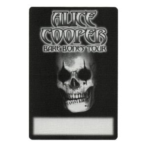 Alice Cooper 2003 The Eyes of Alice Cooper Concert Tour Crew Backstage Pass