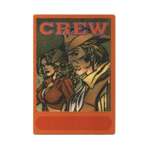 Bob Dylan 2000 Concert Tour Crew Backstage Pass