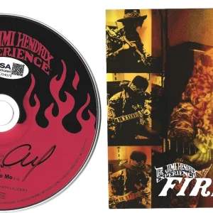 Billy Cox REAL hand SIGNED Jimi Hendrix Experience Fire CD JSA COA Autographed