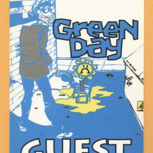 Green Day 1992 Kerplunk Concert Tour Guest Backstage Pass