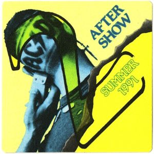 AC/DC 1991 Razor's Edge Concert Tour After Show Backstage Pass