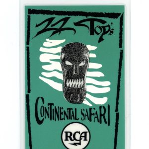 ZZ Top 1996 Continental Safari tour RCA Laminated Backstage Pass RARE ONLY 1