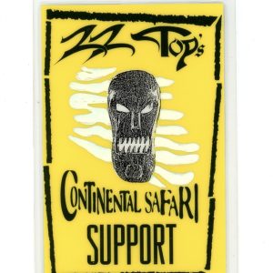 ZZ Top 1996 Continental Safari tour SUPPORT Laminated Backstage Pass RARE ONLY 1