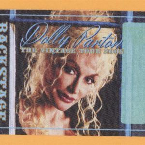 Dolly Parton 2005 Those Were The Days Tour Backstage Pass