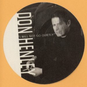 Don Henley 1989 The End of the Innocence Concert Tour Backstage Pass - Eagles