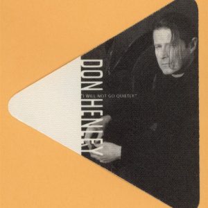 Don Henley 1989 The End of the Innocence Concert Tour Backstage Pass - Eagles