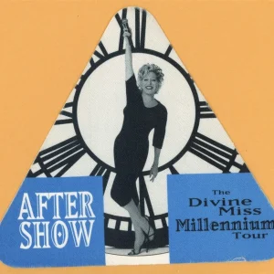 Bette Midler 1999 The Divine Millennium Tour AFTER SHOW Backstage Pass