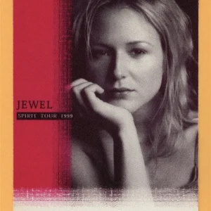 Jewel 1999 Spirit Concert Tour CREW Backstage Pass