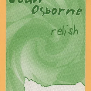 Joan Osborne 1996 Relish Concert Tour CREW Backstage Pass