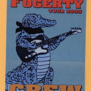 John Fogerty 2005 Deja Vu Concert Tour CREW Backstage Pass
