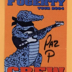 John Fogerty 2005 Deja Vu Concert Tour CREW Backstage Pass