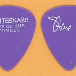 Whitesnake Steve Vai Vintage Guitar Pick - 1990 Slip of the Tongue Tour