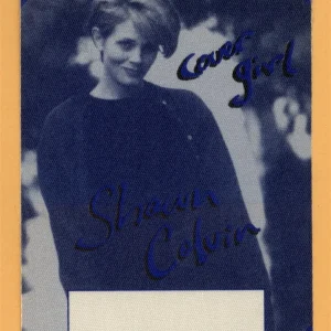 Shawn Colvin 1994 Cover Girl Concert Tour Backstage Pass