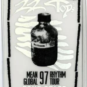 ZZ Top 1997 Rhythmeen Tour Concert Laminated Backstage Pass Staff