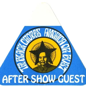 Black Crowes 1995 Amorica or Bust Concert Tour After Show Backstage Pass