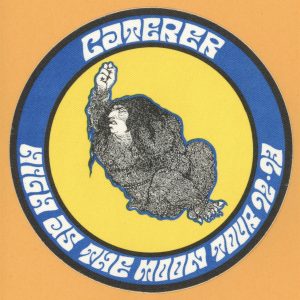 Black Crowes 1992 High as the Moon Concert Tour Caterer Backstage Pass