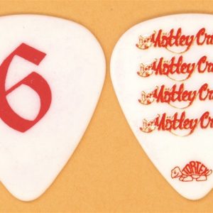 Motley Crue Nikki Sixx 6 Vintage Guitar Pick - 2009 US Tour