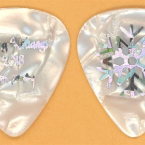 Aerosmith Joe Perry Snowflake Vintage Guitar Pick - 2018 Happy Holidays Tour