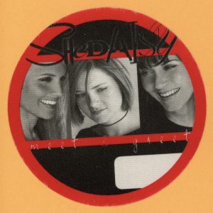 She Daisy 2002 Knock on the Sky Concert Tour Meet & Greet Backstage Pass