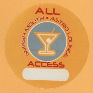 Smash Mouth 1999 Astro Lounge Concert Tour ALL ACCESS Backstage Pass