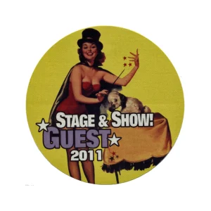 Bob Dylan 2011 Concert Tour Guest Backstage Pass