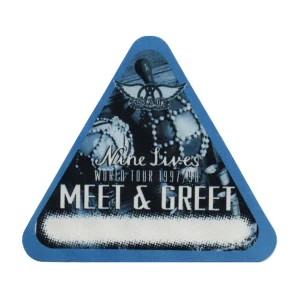 Aerosmith 1997 Nine Lives Concert Tour Meet & Greet Backstage Pass