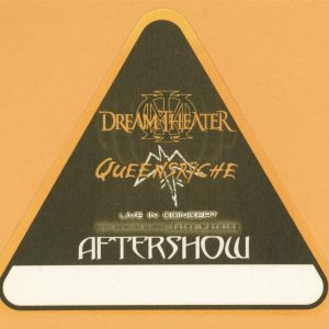 Dream Theater 2003 Queensryche Concert Tour AFTER SHOW Backstage Pass
