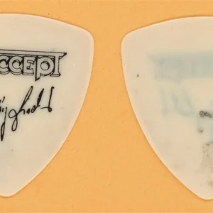 Accept Jorg Fischer Vintage Guitar Pick - 1985 Metal Heart Tour
