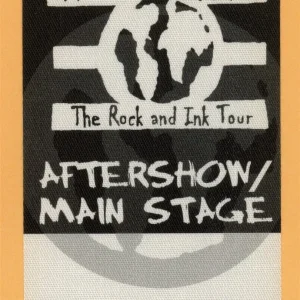 Slayer 2000 Tattoo The Earth Concert Tour After Show Backstage Pass