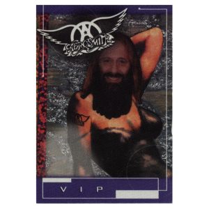 Aerosmith 2001 Just Push Play Concert Tour VIP Backstage Pass