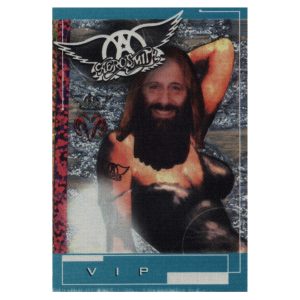 Aerosmith 2001 Just Push Play Concert Tour VIP Backstage Pass