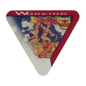 Aerosmith 2002 Girls of Summer Concert Tour Working Backstage Pass