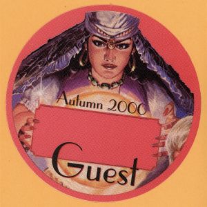 Bob Dylan 2000 Concert Tour Guest Backstage Pass