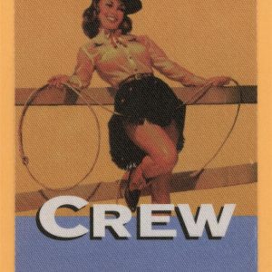 Bob Dylan 2004 Concert Tour Crew Backstage Pass