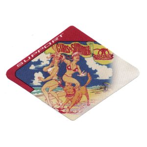 Aerosmith 2002 Girls of Summer Concert Tour Support Backstage Pass