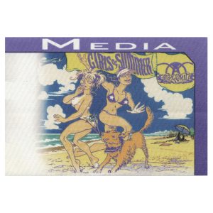 Aerosmith 2002 Girls of Summer Concert Tour Media Backstage Pass