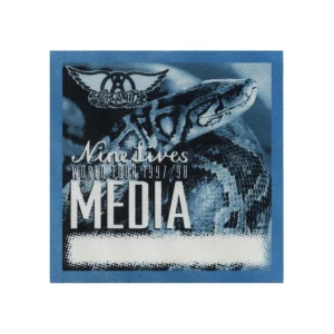 Aerosmith 1997 Nine Lives Concert Tour Media Backstage Pass